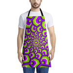 Green Hive Moving Optical Illusion Apron