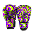 Green Hive Moving Optical Illusion Boxing Gloves