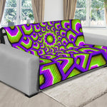 Green Hive Moving Optical Illusion Futon Protector