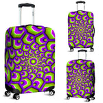 Green Hive Moving Optical Illusion Luggage Cover GearFrost