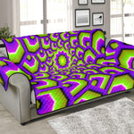 Green Hive Moving Optical Illusion Sofa Protector