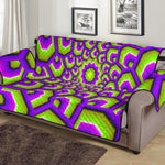 Green Hive Moving Optical Illusion Sofa Protector