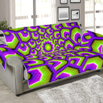 Green Hive Moving Optical Illusion Sofa Protector