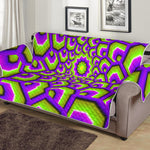 Green Hive Moving Optical Illusion Sofa Protector