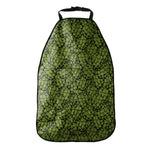 Green Hop Cone Pattern Print Car Seat Organizers