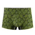Green Hop Cone Pattern Print Men's Boxer Briefs
