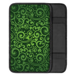 Green Irish Saint Patrick's Day Print Car Center Console Cover