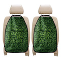 Green Irish Saint Patrick's Day Print Car Seat Organizers