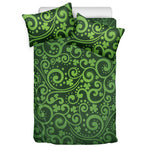 Green Irish Saint Patrick's Day Print Duvet Cover Bedding Set
