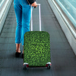 Green Irish Saint Patrick's Day Print Luggage Cover