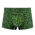 Green Irish Saint Patrick's Day Print Men's Boxer Briefs