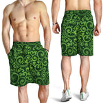 Green Irish Saint Patrick's Day Print Men's Shorts