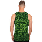 Green Irish Saint Patrick's Day Print Men's Tank Top