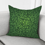 Green Irish Saint Patrick's Day Print Pillow Cover