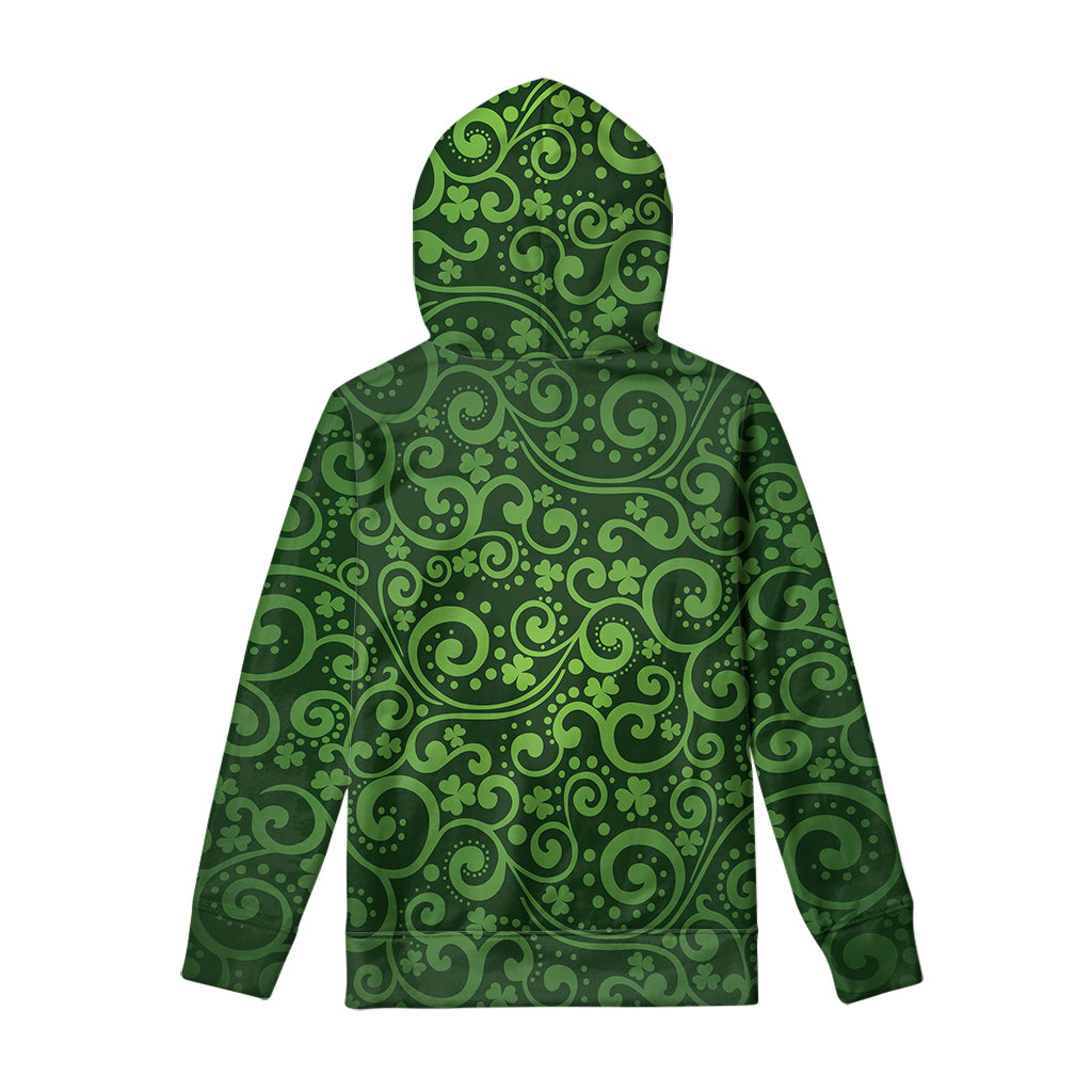 Green Irish Saint Patrick's Day Print Pullover Hoodie