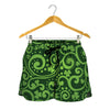 Green Irish Saint Patrick's Day Print Women's Shorts