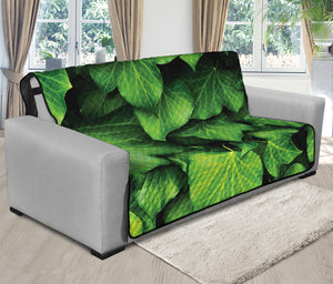 Green Ivy Leaf Print Futon Protector