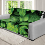 Green Ivy Leaf Print Futon Protector