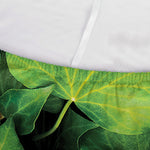 Green Ivy Leaf Print Sofa Cover