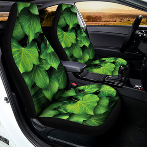 Green Ivy Leaf Print Universal Fit Car Seat Covers