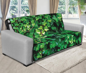 Green Ivy Wall Print Futon Protector