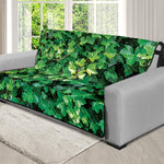 Green Ivy Wall Print Futon Protector