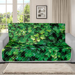 Green Ivy Wall Print Futon Protector