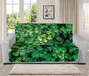 Green Ivy Wall Print Futon Protector