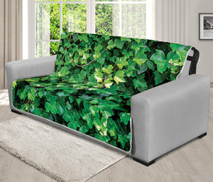 Green Ivy Wall Print Futon Protector