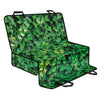 Green Ivy Wall Print Pet Car Back Seat Cover