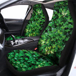 Green Ivy Wall Print Universal Fit Car Seat Covers