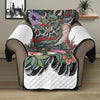 Green Japanese Dragon Tattoo Print Recliner Protector