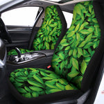 Green Leaf Print Universal Fit Car Seat Covers