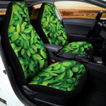 Green Leaf Print Universal Fit Car Seat Covers