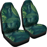 Green Leaves Print Universal Fit Car Seat Covers