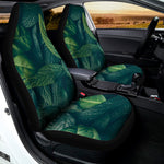 Green Leaves Print Universal Fit Car Seat Covers