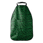 Green Leopard Print Car Seat Organizers