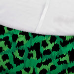 Green Leopard Print Sofa Cover