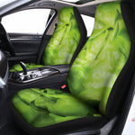 Green Lettuce Leaves Print Universal Fit Car Seat Covers