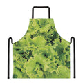 Green Lettuce Salad Print Apron