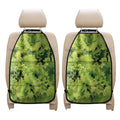 Green Lettuce Salad Print Car Seat Organizers