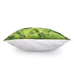 Green Lettuce Salad Print Pillow Cover