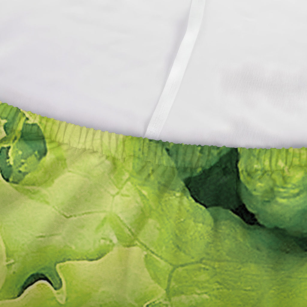 Green Lettuce Salad Print Sofa Cover