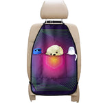 Green Light EDM Geometric Print Car Seat Organizers