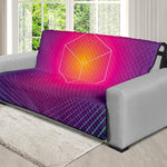 Green Light EDM Geometric Print Futon Protector