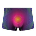 Green Light EDM Geometric Print Men's Boxer Briefs