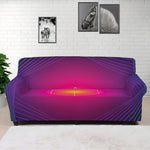 Green Light EDM Geometric Print Sofa Cover