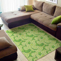 Green Lime Pattern Print Floor Mat