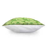 Green Lime Pattern Print Pillow Cover