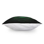 Green Masonic Eye Print Pillow Cover